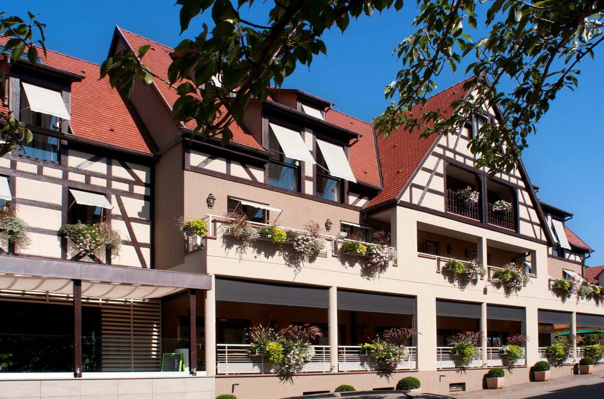 Logis Hotel Le Parc & Spa Сент-Ипполит Экстерьер фото